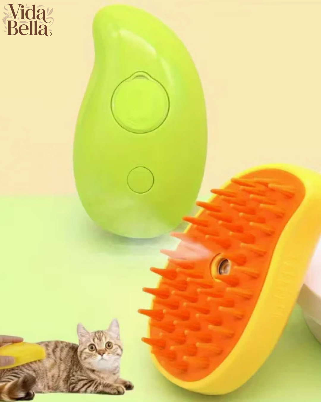 CEPILLO A VAPOR PARA MASCOTA