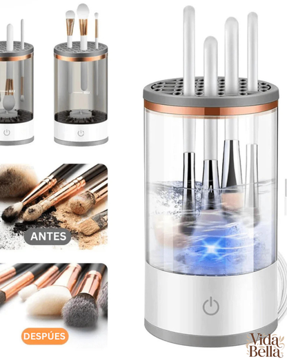 LIMPIADOR ELECTRICO DE BROCHAS DE MAQUILLAJE